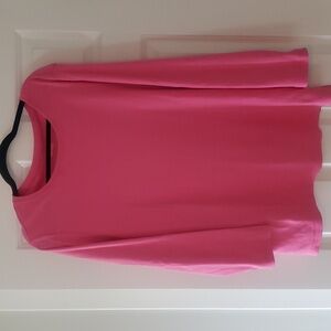Women's Sz L pink tunic top